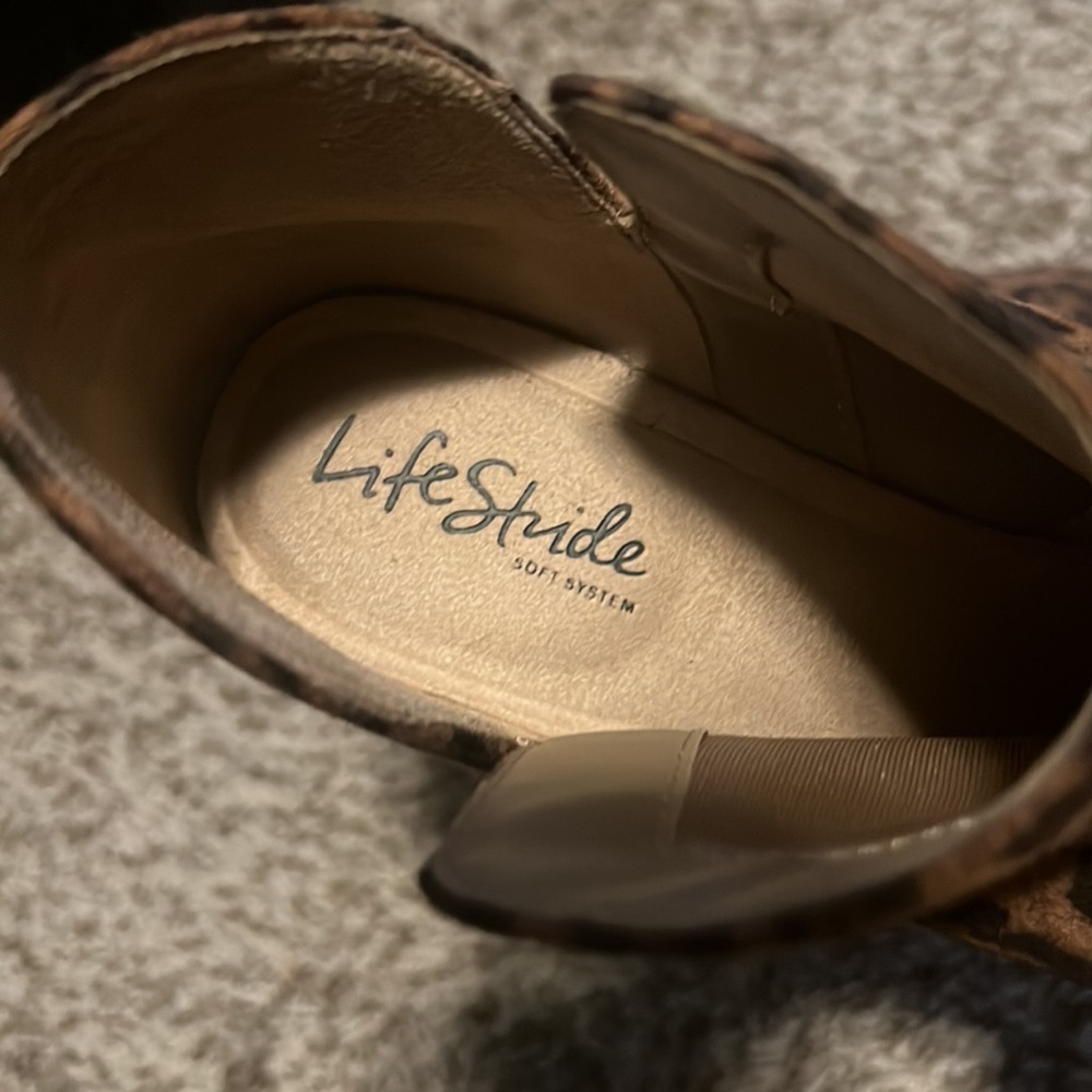 Lifestride Soft System, Flex, Leopard Print Booti… - image 2